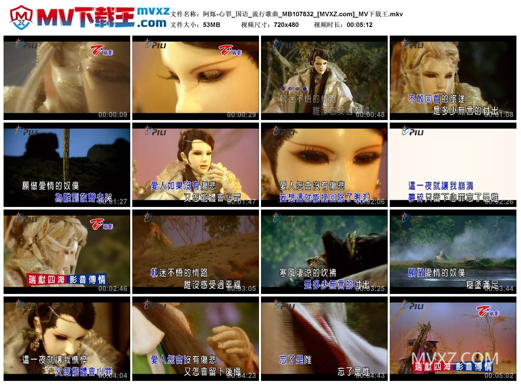 阿烁-心罪_国语_流行歌曲_MB107832